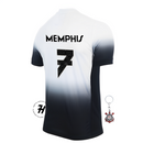 Camisa Corinthians Home 2024/25 – Memphis 7 + Chaveiro de Brinde – Masculina Torcedor